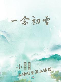一念初雪