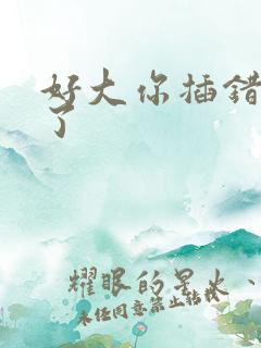 好大你插错地方了