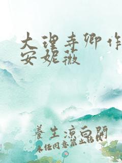 大理寺卿作者:安妮薇