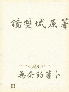 镜双城原著小说