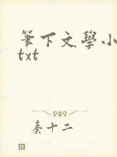 笔下文学小说网txt