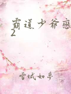 霸道少爷恋上我2