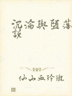 沉沦与堕落的小说