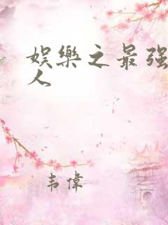 娱乐之最强经纪人