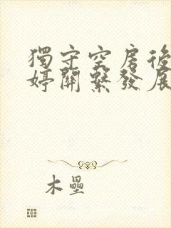 独守空房后与姜婷关系发展