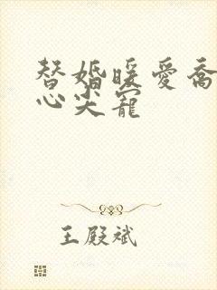 替婚暖爱乔少的心尖宠