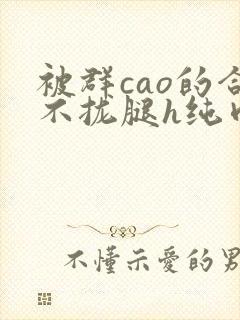 被群cao的合不拢腿h纯肉视频