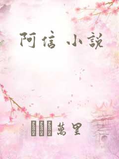 阿信 小说