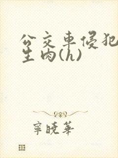 公交车侵犯小男生肉(h)