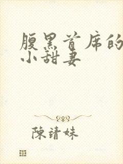 腹黑首席的替身小甜妻