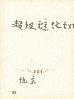 超级进化txt
