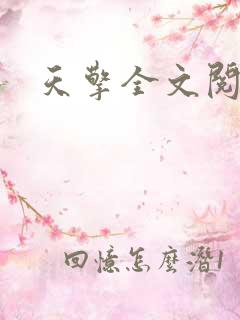 天擎全文阅读