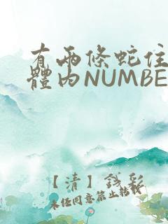 有两条蛇住在我体内NUMBER7