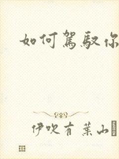 如何驾驭你的龙