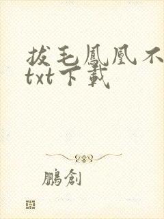 拔毛凤凰不如鸡txt下载