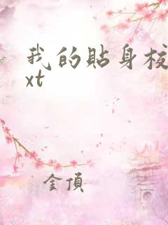 我的贴身校花txt