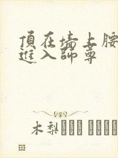 顶在墙上腰一沉进入师尊