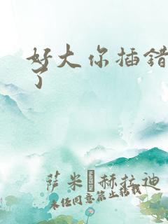 好大你插错地方了