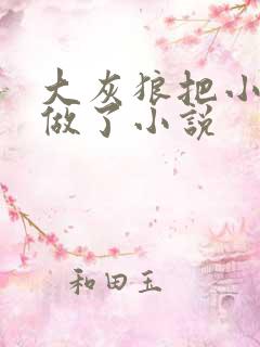 大灰狼把小红帽做了小说