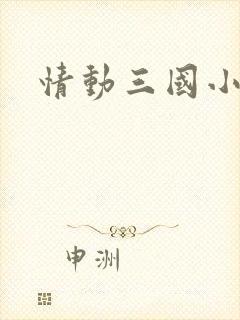 情动三国小说