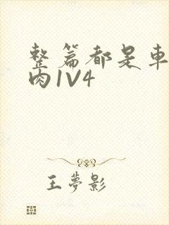 整篇都是车的多肉1V4