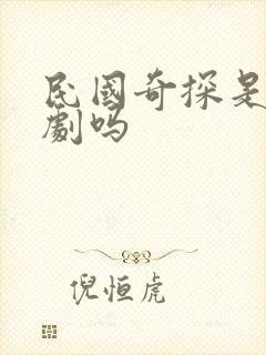 民国奇探是耽改剧吗