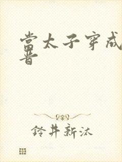 当太子穿成大福晋