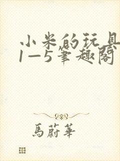 小米的玩具日记1—5笔趣阁