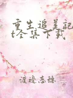 重生追美记txt全集下载