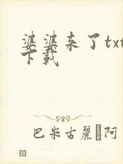 婆婆来了txt下载