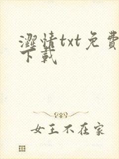 涩情txt免费下载