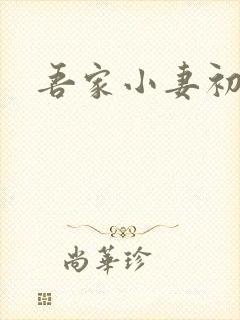 吾家小妻初养成