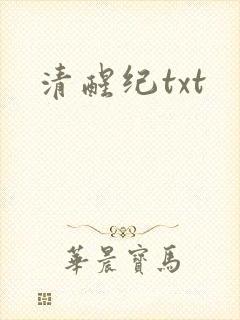 清醒纪txt