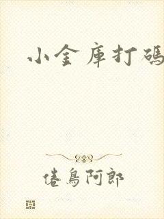 小金库打码平台