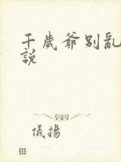 千岁爷别乱来小说