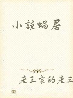 小说蜗居