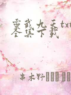 灵武九天txt全集下载