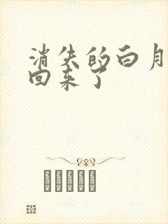 消失的白月光又回来了
