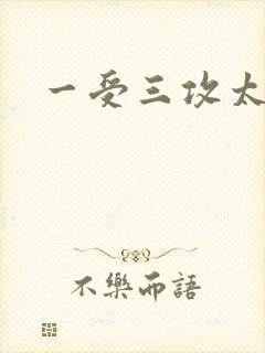 一受三攻太涨了