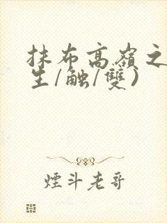 抹布高岭之花(生/触/双)