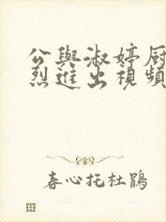 公与淑婷厨房猛烈进出视频韩国