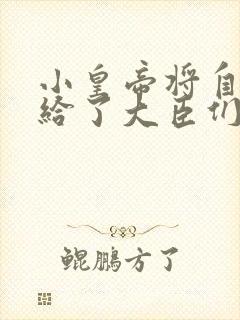 小皇帝将自己赏给了大臣们