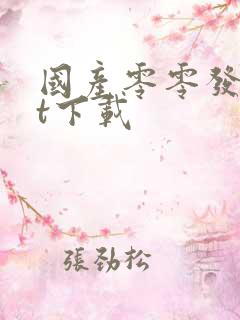 国产零零发txt下载