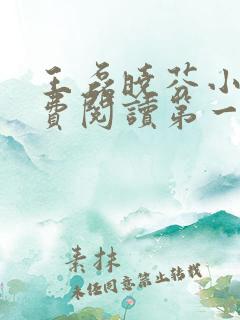 王磊晓芬小说免费阅读第一章