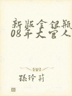 新版金银瓶2008年大官人