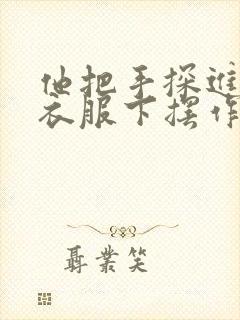 他把手探进我的衣服下摆作文