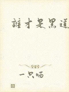 谁才是黑道之王