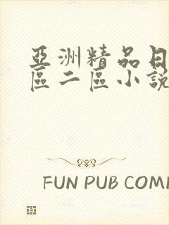 亚洲精品日韩一区二区小说