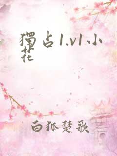 独占1.v1小花