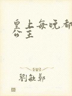 皇上每晚都要H公主